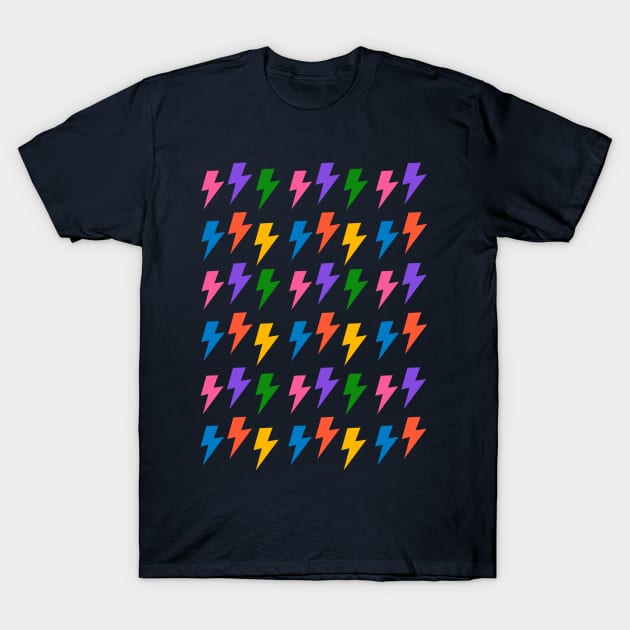 Rainbow Lightning Pack T-Shirt by OneThreeSix